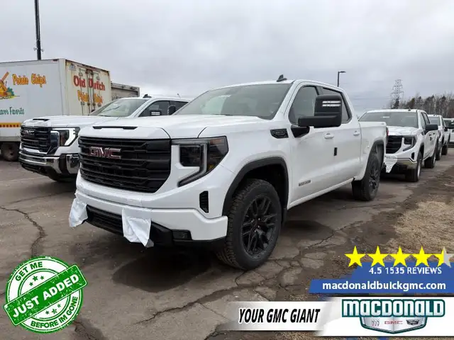 2026 GMC Sierra 1500 Elevation - $562 B/W
