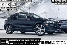 2017 AUDI Q3 Technik S-line AWD/TOIT/NAV/CAM/MAGS 20'/72,000km