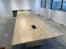 Brand New Boardroom Table with Double Base Cube & 2 Power Module - Photo 2