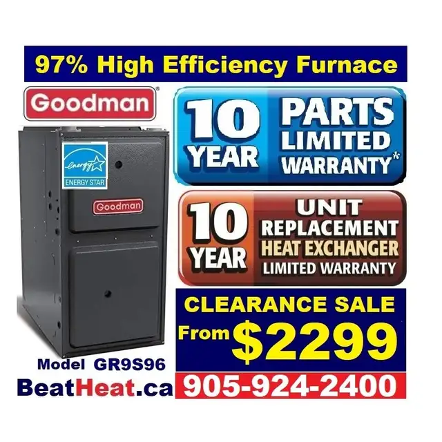 Carrier Lennox Goodman air conditioner & Furnace SALE from $2299 - Photo 9