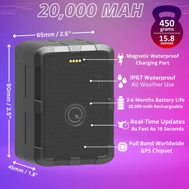 GPS Tracker with 6 Month Battery Life - Brampton Pickup - Photo 2