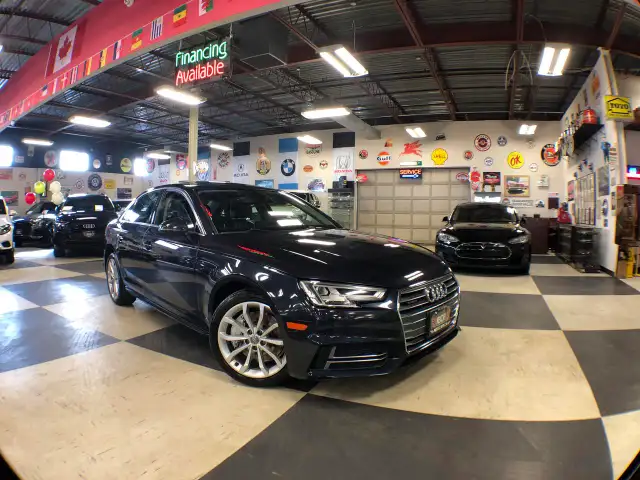 2018 Audi A4 PROGRESSIV AWD LEATHER P/SUNROOF P/START CAMERA