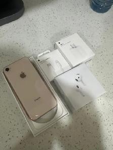 iPhone 8 256GB Airpods/adapter/Delivery
