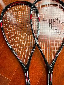 Diadora graphite composite surge SQUASH  4.0 racket' -WITH CASE