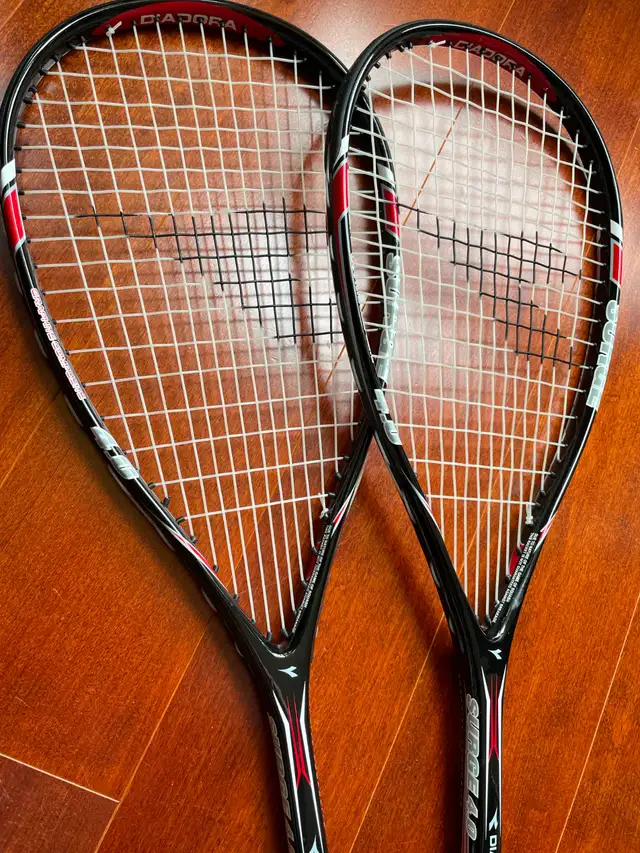 Diadora graphite composite surge SQUASH  4.0 racket' -WITH CASE - Photo 4