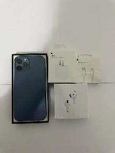 iPhone 12 Pro max 128GB Airpods Pkg/Delivery