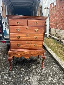 Free delivery used Wooden Chest of Drawers - Photo 2
