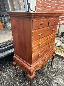 Free delivery used Wooden Chest of Drawers - Photo 6