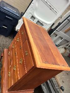Free delivery used Wooden Chest of Drawers - Photo 8