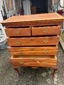 Free delivery used Wooden Chest of Drawers - Photo 9