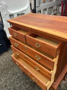 Free delivery used Wooden Chest of Drawers - Photo 10