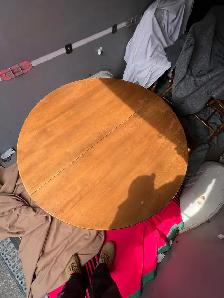 Free delivery Wooden Dining Table with 6 Chairs - Photo 5