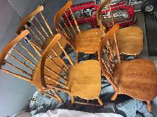 Free delivery Wooden Dining Table with 6 Chairs - Photo 7