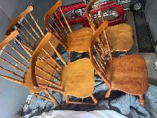 Free delivery Wooden Dining Table with 6 Chairs - Photo 8