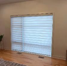 Store alterné 92'' x 80'' blanc - Photo 2