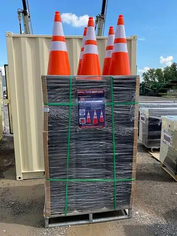 Safety Traffic Cones – Bright PVC, Stackable & Weather-Resistant