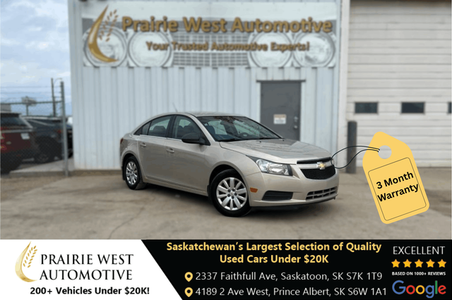 2011 Chevrolet Cruze 4dr Sdn LS  w/1SB
