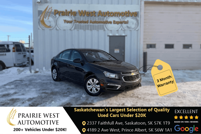 2015 Chevrolet Cruze 4dr Sdn 1LT