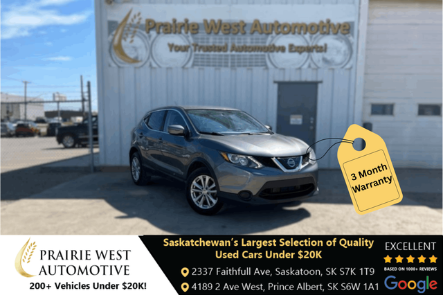 2018 Nissan Qashqai AWD S CVT