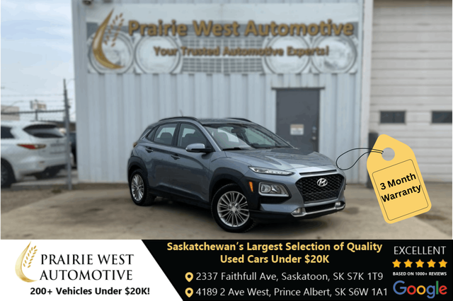 2018 Hyundai Kona 2.0L Preferred FWD