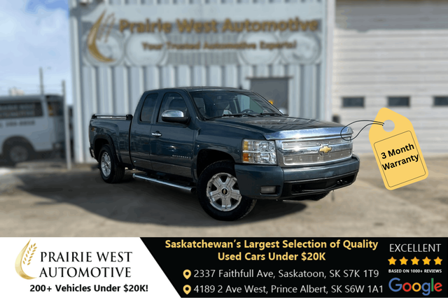 2008 Chevrolet Silverado 1500 4WD Ext Cab 134.0' WT