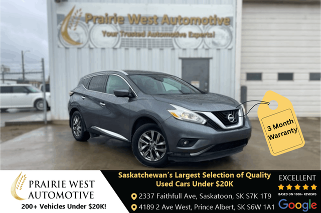 2016 Nissan Murano AWD 4dr SL