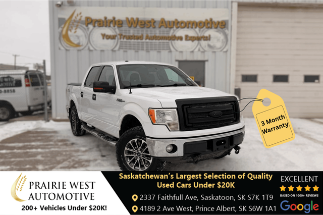 2013 Ford F-150 4WD SuperCrew 145' XLT