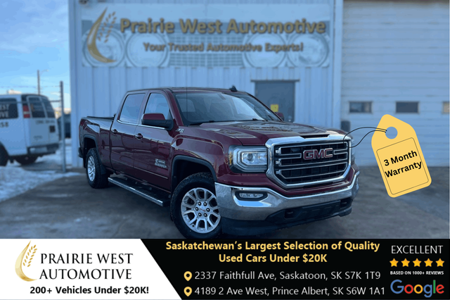 2017 GMC Sierra 1500 4WD Crew Cab 153.0' SLE