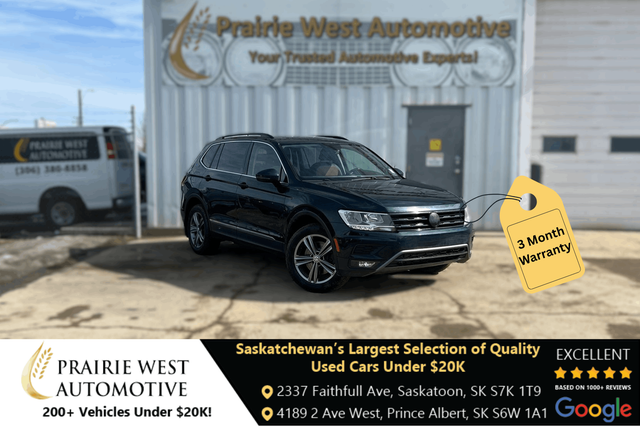2018 Volkswagen Tiguan Comfortline 4MOTION Ltd Avail