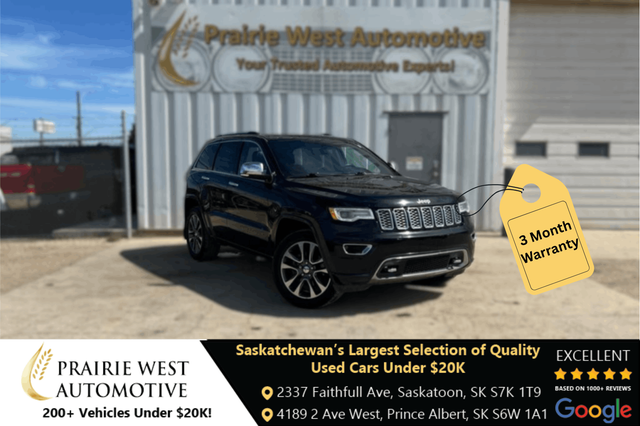 2018 Jeep Grand Cherokee Overland 4x4