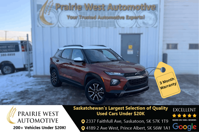 2021 Chevrolet Trailblazer AWD 4dr ACTIV