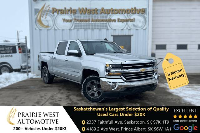 2018 Chevrolet Silverado 1500 4WD Crew Cab 143.5' LT w/1LT