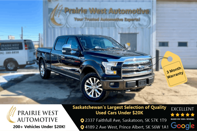 2015 Ford F-150 4WD SuperCrew 157' Platinum