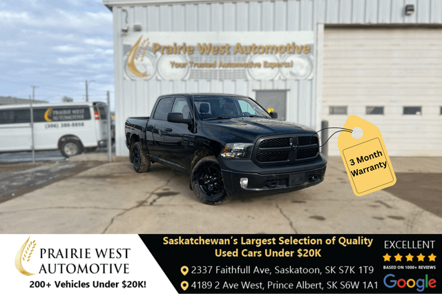 2023 Ram 1500 Classic Tradesman 4x4 Crew Cab 5'7' Box