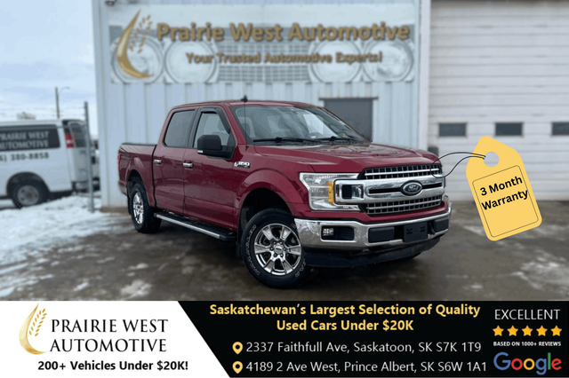 2019 Ford F-150 XL 4WD SuperCrew 5.5' Box