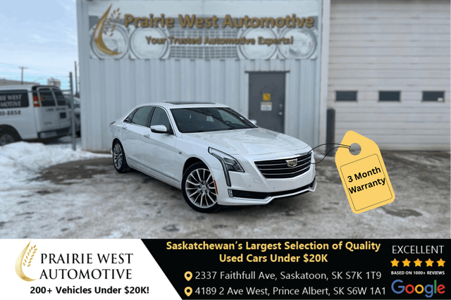 2018 Cadillac CT6 4dr Sdn 3.6L Luxury AWD