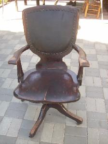 FAUTEUIL DE BUREAU ANTIQUE