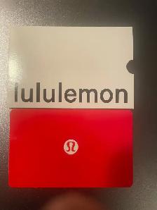 Carte cadeau lululemon/lululemon gift card