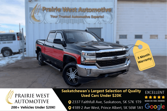 2018 Chevrolet Silverado 1500 4WD Crew Cab 143.5' LT w/1LT