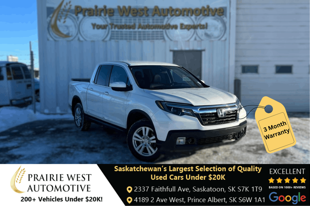 2017 Honda Ridgeline 4WD Crew Cab LX