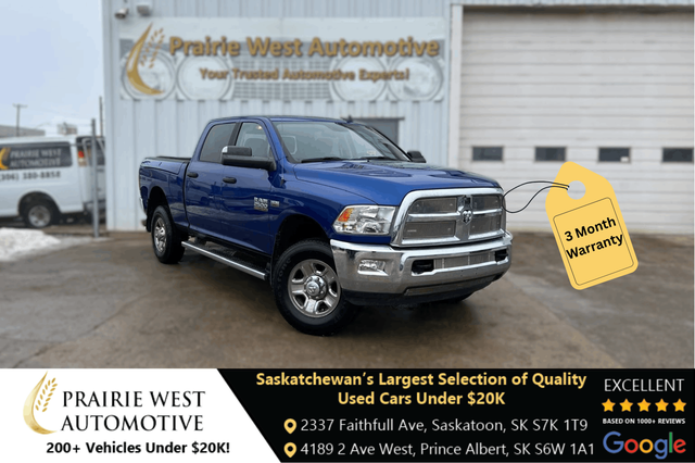 2018 Ram 2500 SLT 4x4 Crew Cab 6'4' Box