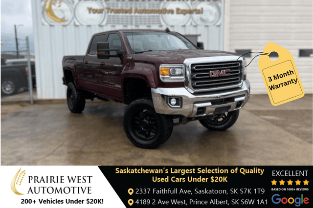 2016 GMC Sierra 3500HD 4WD Crew Cab 153.7' SLE