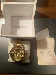 MONTRE DIESEL LITTLE DADDY DZ7287 ALL GOLD