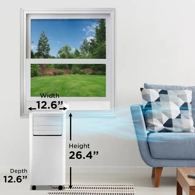 Danby portable A/C unit 7500 BTU (2025) - Photo 3