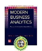 Modern Business Analytics   Connect by Matt Taddy 9781265508791
