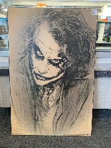 Wooden Joker Painting @Cashopolis