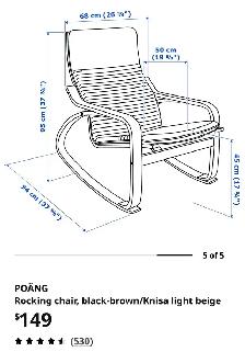 IKEA Poäng Rocking chair - Photo 9
