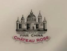 Ensemble de Vaisselles Antique Fine China Château Rose - Photo 6