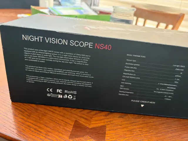 NS40 Night vision scope - Photo 2