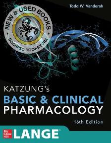 Katzung's Basic and Clinical Pharmacology 16E 9781260463309